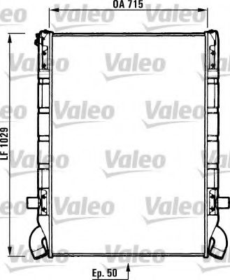 Imagine Radiator, racire motor VALEO 730637