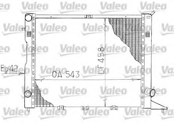 Imagine Radiator, racire motor VALEO 730816