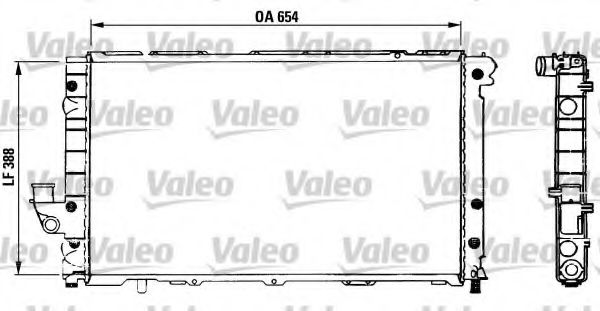 Imagine Radiator, racire motor VALEO 730935