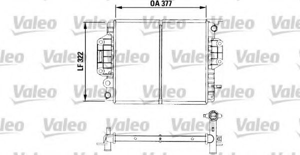 Imagine Radiator, racire motor VALEO 730952