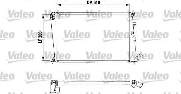 Imagine Radiator, racire motor VALEO 730958