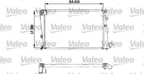 Imagine Radiator, racire motor VALEO 730959