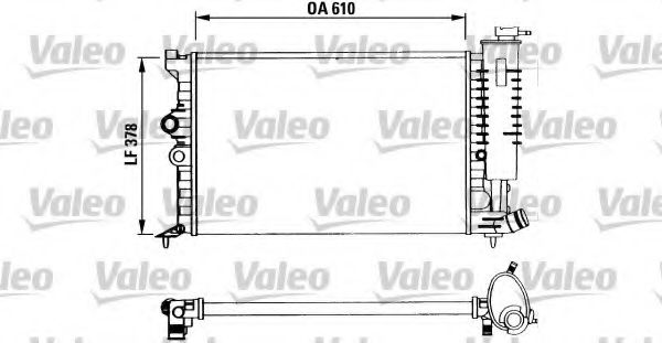 Imagine Radiator, racire motor VALEO 730960