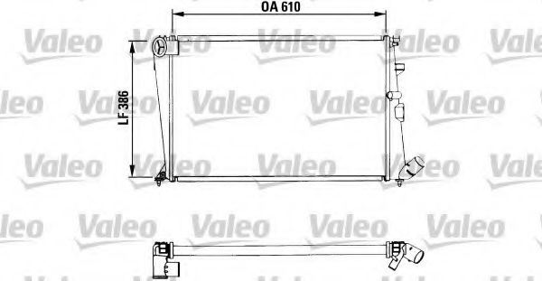 Imagine Radiator, racire motor VALEO 730961