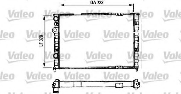 Imagine Radiator, racire motor VALEO 730971