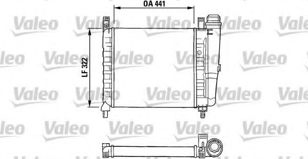 Imagine Radiator, racire motor VALEO 730990