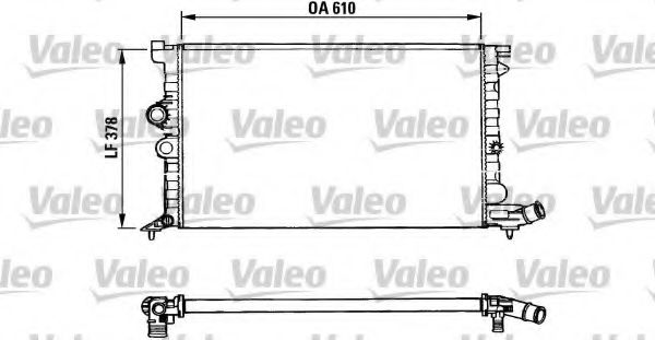 Imagine Radiator, racire motor VALEO 731009