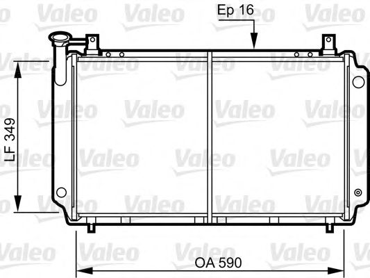 Imagine Radiator, racire motor VALEO 731083