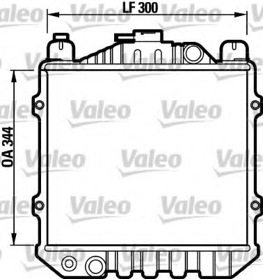 Imagine Radiator, racire motor VALEO 731093