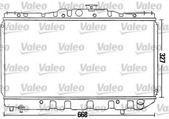 Imagine Radiator, racire motor VALEO 731109