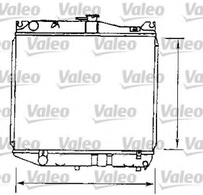 Imagine Radiator, racire motor VALEO 731118