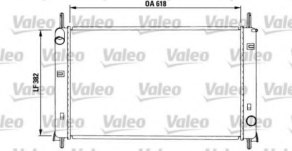 Imagine Radiator, racire motor VALEO 731257