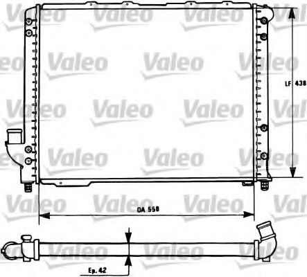 Imagine Radiator, racire motor VALEO 731278