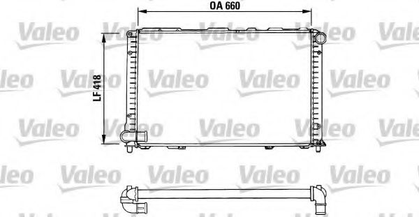 Imagine Radiator, racire motor VALEO 731280