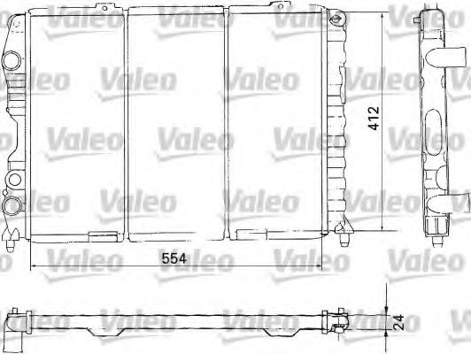 Imagine Radiator, racire motor VALEO 731283