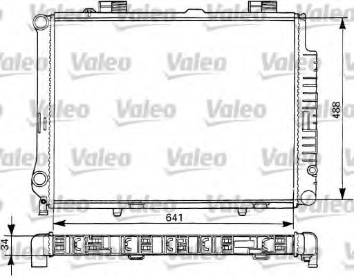 Imagine Radiator, racire motor VALEO 731291