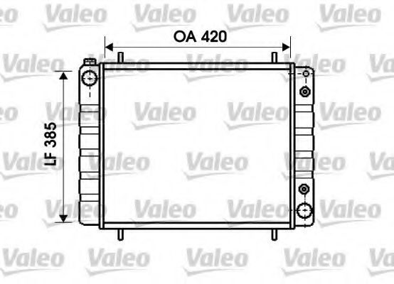 Imagine Radiator, racire motor VALEO 731406