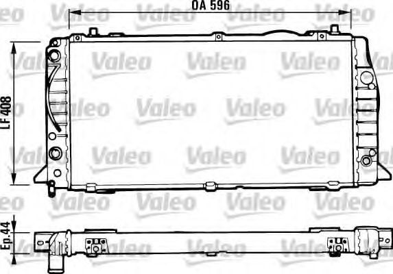 Imagine Radiator, racire motor VALEO 731428