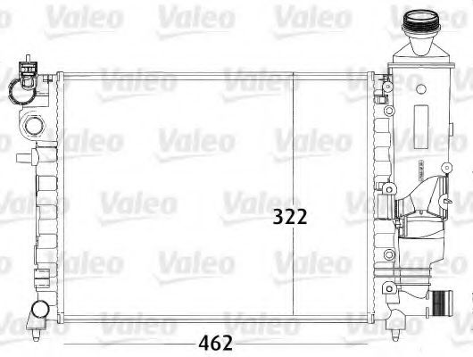 Imagine Radiator, racire motor VALEO 731498