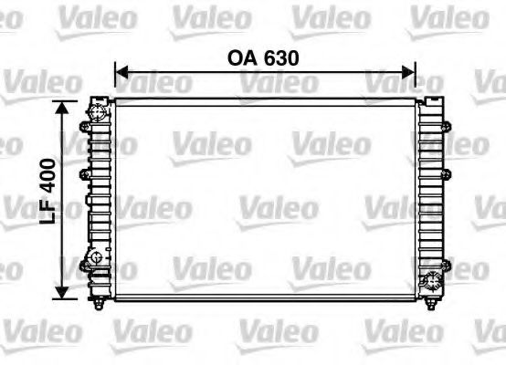 Imagine Radiator, racire motor VALEO 731758