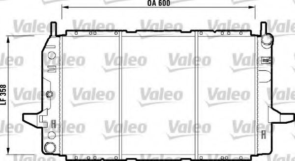 Imagine Radiator, racire motor VALEO 731788