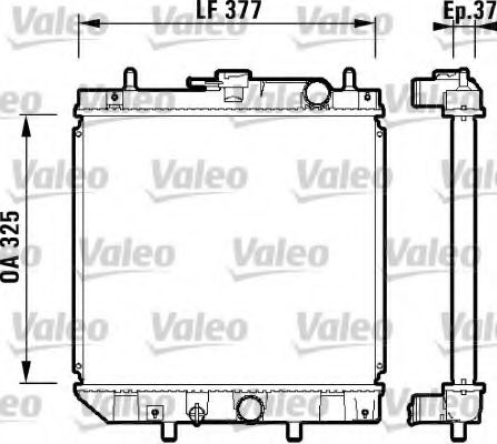 Imagine Radiator, racire motor VALEO 731857