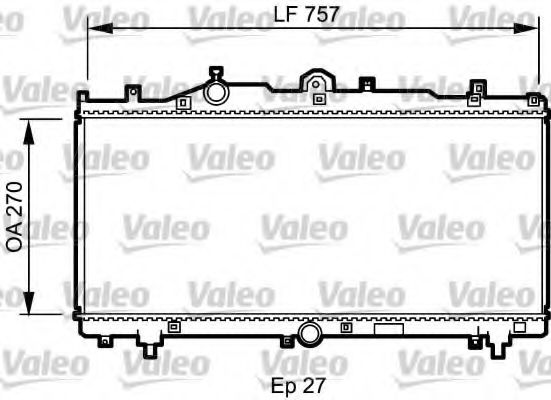 Imagine Radiator, racire motor VALEO 731979