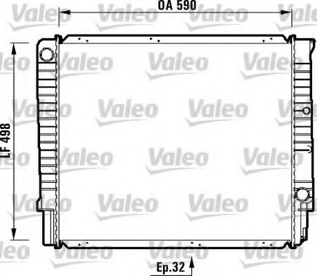 Imagine Radiator, racire motor VALEO 732369