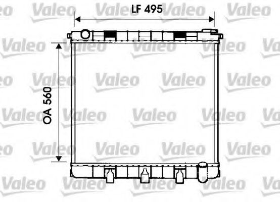 Imagine Radiator, racire motor VALEO 732402