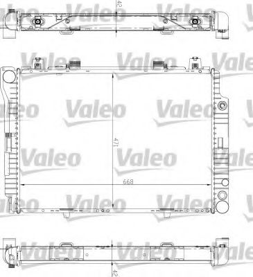 Imagine Radiator, racire motor VALEO 732447