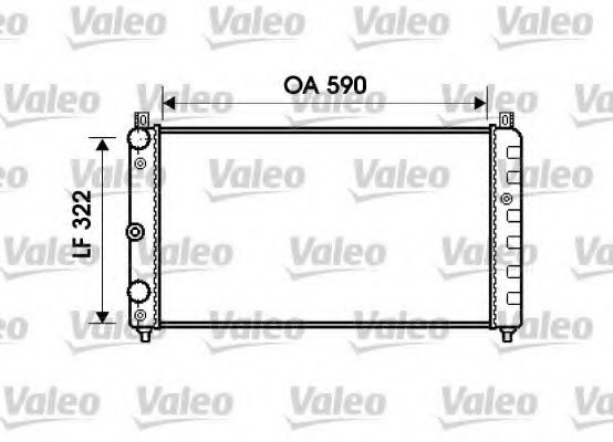 Imagine Radiator, racire motor VALEO 732479