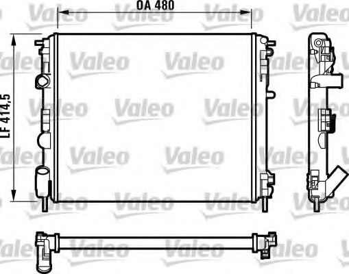 Imagine Radiator, racire motor VALEO 732523