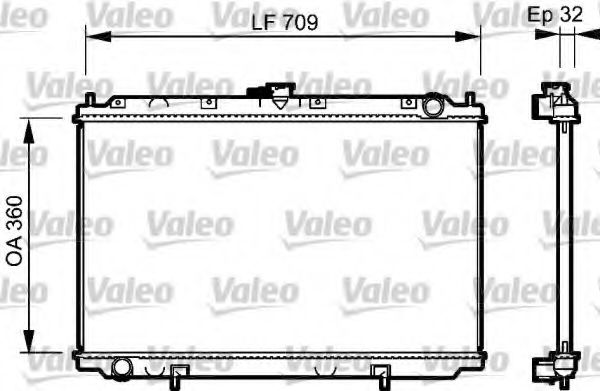 Imagine Radiator, racire motor VALEO 732529