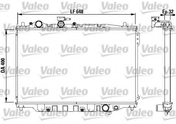 Imagine Radiator, racire motor VALEO 732538