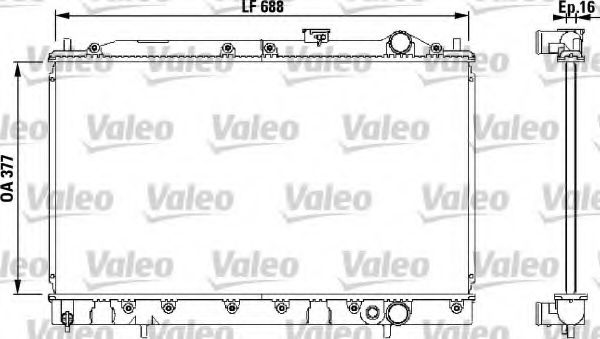 Imagine Radiator, racire motor VALEO 732540