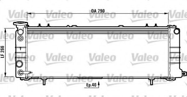 Imagine Radiator, racire motor VALEO 732552