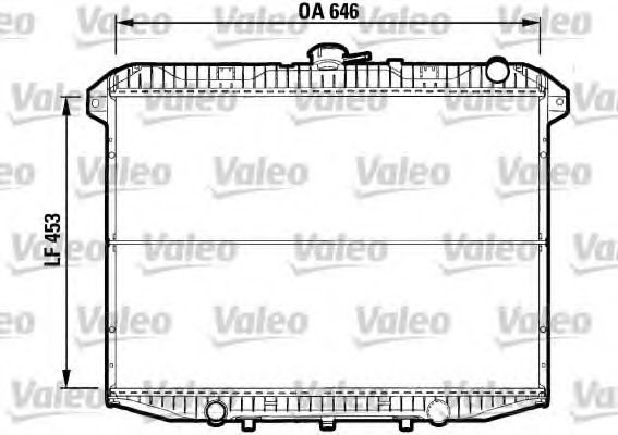 Imagine Radiator, racire motor VALEO 732592