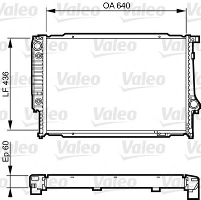 Imagine Radiator, racire motor VALEO 732596