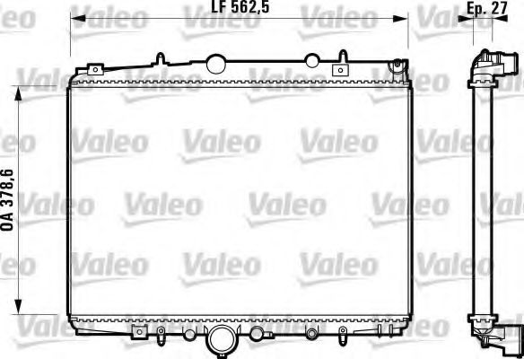 Imagine Radiator, racire motor VALEO 732598