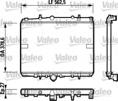 Imagine Radiator, racire motor VALEO 732599