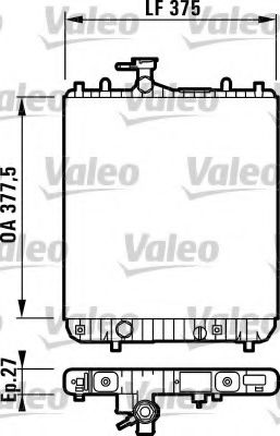 Imagine Radiator, racire motor VALEO 732694