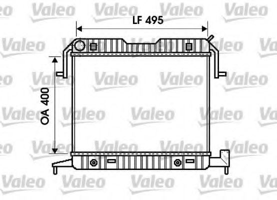 Imagine Radiator, racire motor VALEO 732703