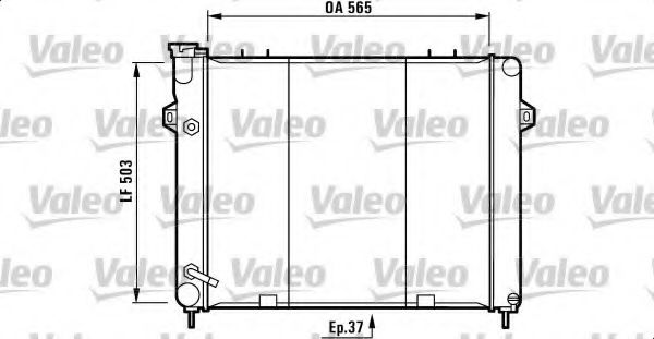 Imagine Radiator, racire motor VALEO 732713