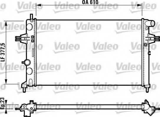 Imagine Radiator, racire motor VALEO 732729