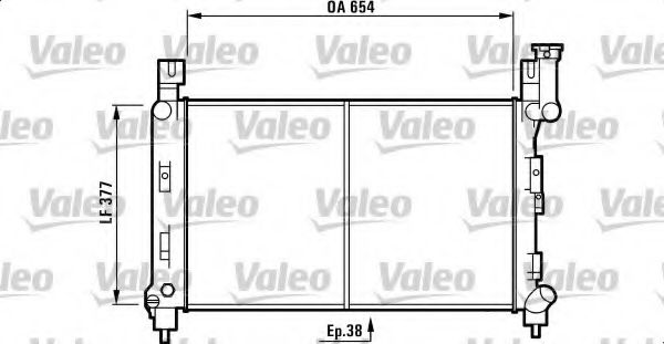 Imagine Radiator, racire motor VALEO 732780