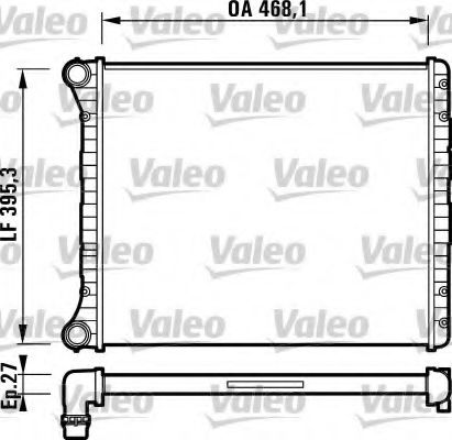 Imagine Radiator, racire motor VALEO 732785