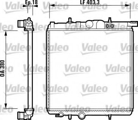 Imagine Radiator, racire motor VALEO 732885