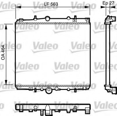 Imagine Radiator, racire motor VALEO 732945