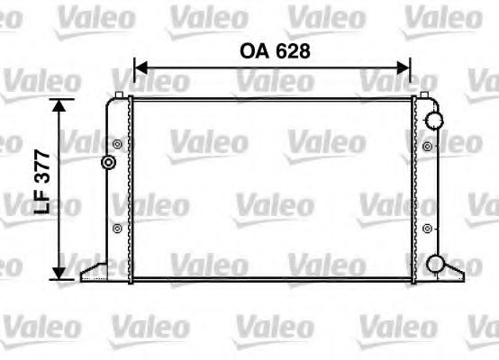 Imagine Radiator, racire motor VALEO 732949