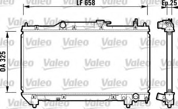 Imagine Radiator, racire motor VALEO 732951